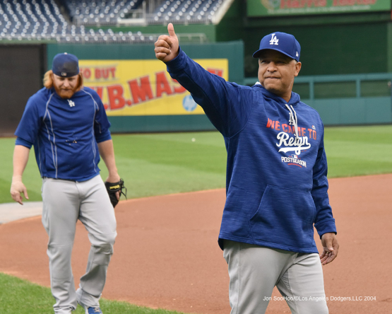 Los Angeles Dodgers workout