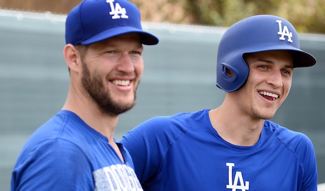 Clayton-Kershaw-Corey-Seager